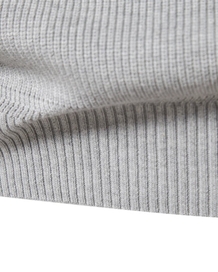 Men's Autumn Cotton Zipper Cardigan - Warm Casual Sweater