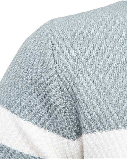 Men's Autumn Pullover - O-Neck Casual Slim Sweater