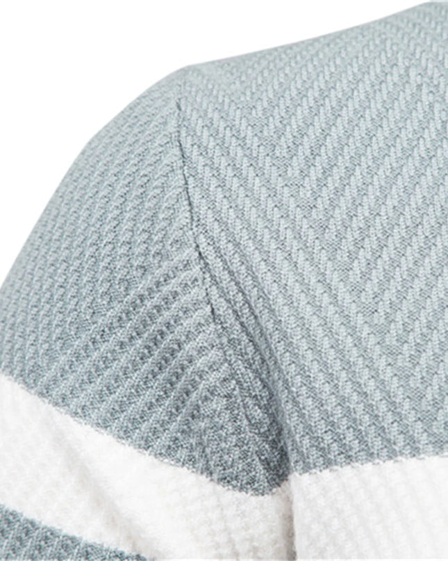 Men's Autumn Pullover - O-Neck Casual Slim Sweater