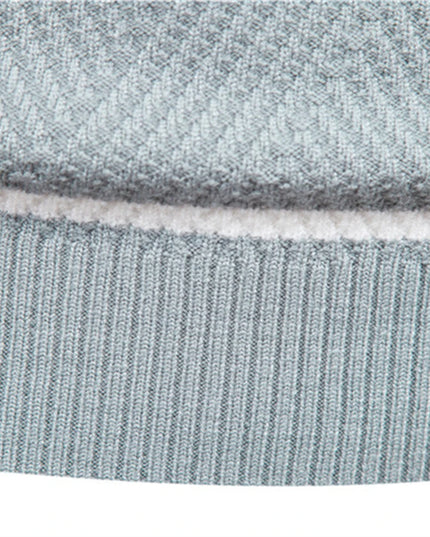Men's Autumn Pullover - O-Neck Casual Slim Sweater