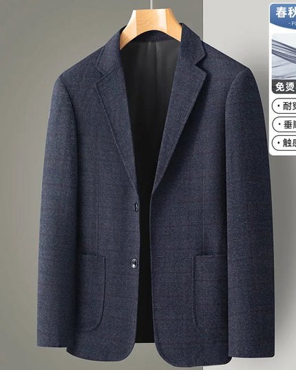 Men's Casual Blazer - British Style for Business and Fashion