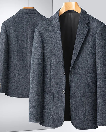 Men's Casual Blazer - British Style for Business and Fashion