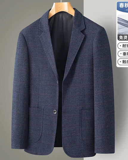 Men's Casual Blazer - British Style for Business and Fashion