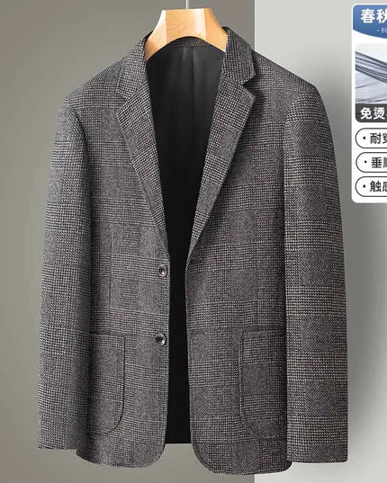 Men's Casual Blazer - British Style for Business and Fashion