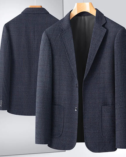 Men's Casual Blazer - British Style for Business and Fashion