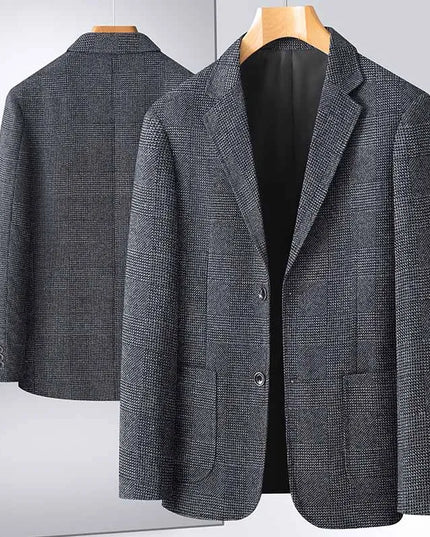 Men's Casual Blazer - British Style for Business and Fashion