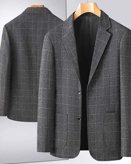 Men's Casual Blazer - British Style for Business and Fashion