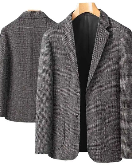 Men's Casual Blazer - British Style for Business and Fashion