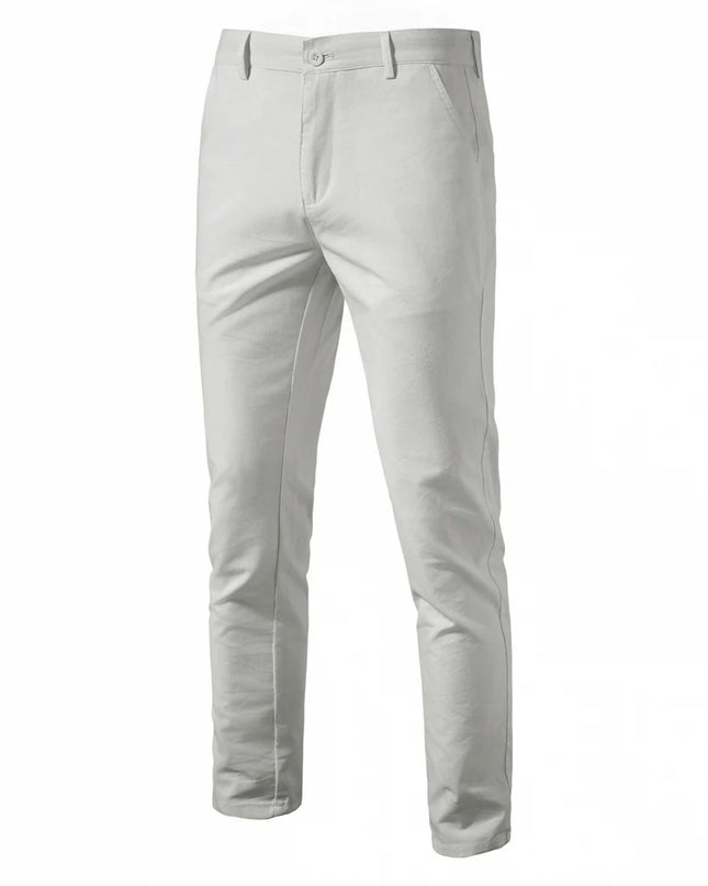 Men's Casual Cotton Hemp Pants - Breathable & Versatile Style