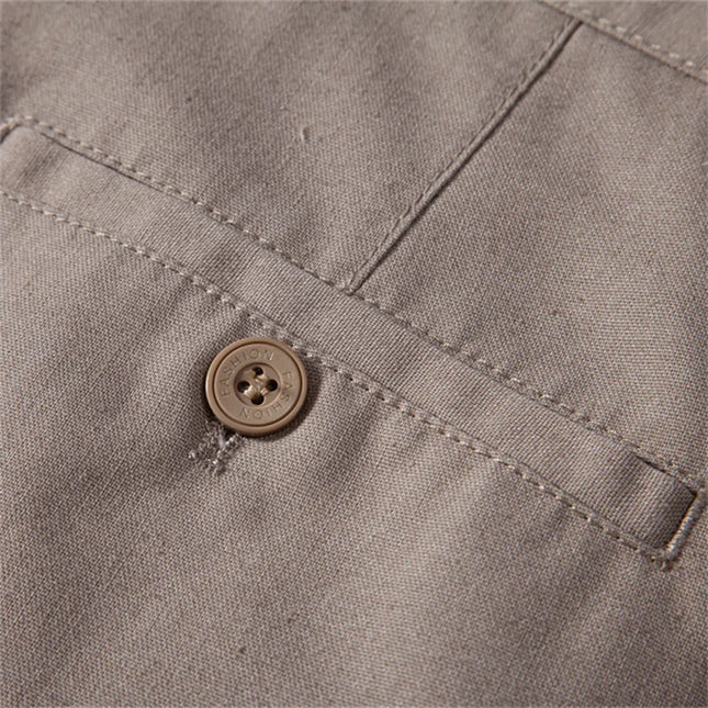 Men's Casual Cotton Hemp Pants - Breathable & Versatile Style