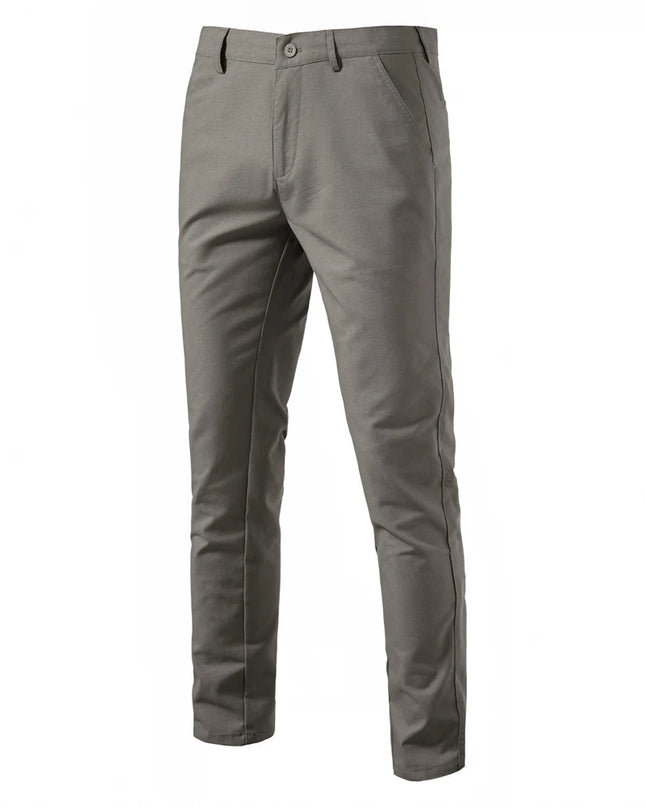 Men's Casual Cotton Hemp Pants - Breathable & Versatile Style