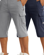 Light Grey+Navy Blue