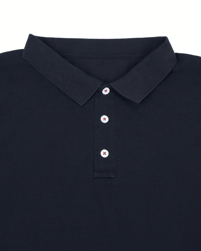 Men's Casual Polo Shirt - Breathable & Loose Fit for Outdoors