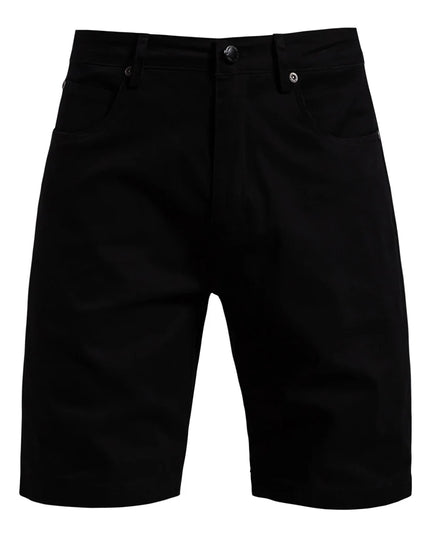Men's Casual Shorts - 100% Cotton, Elastic Waist, Slim Fit