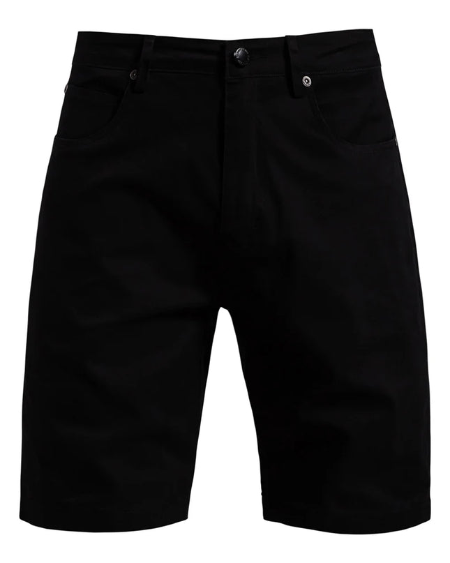 Men's Casual Shorts - 100% Cotton, Elastic Waist, Slim Fit