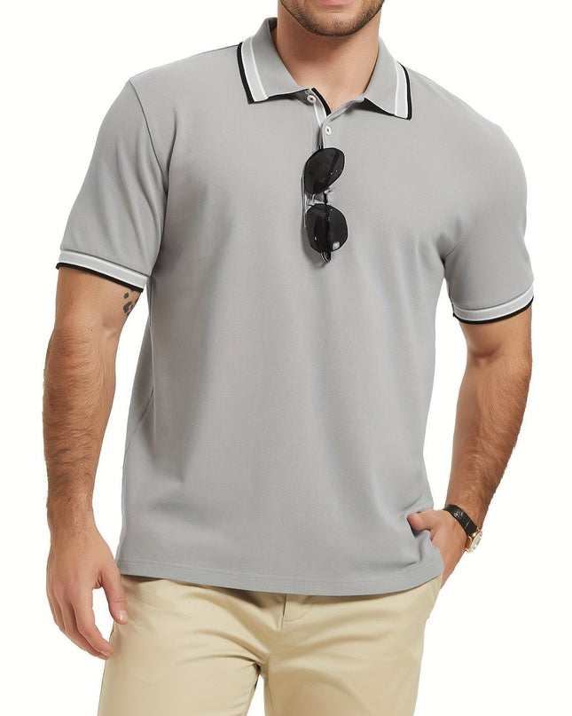 Men's Casual Sports Polo Shirt - Loose-Fitting Summer Style