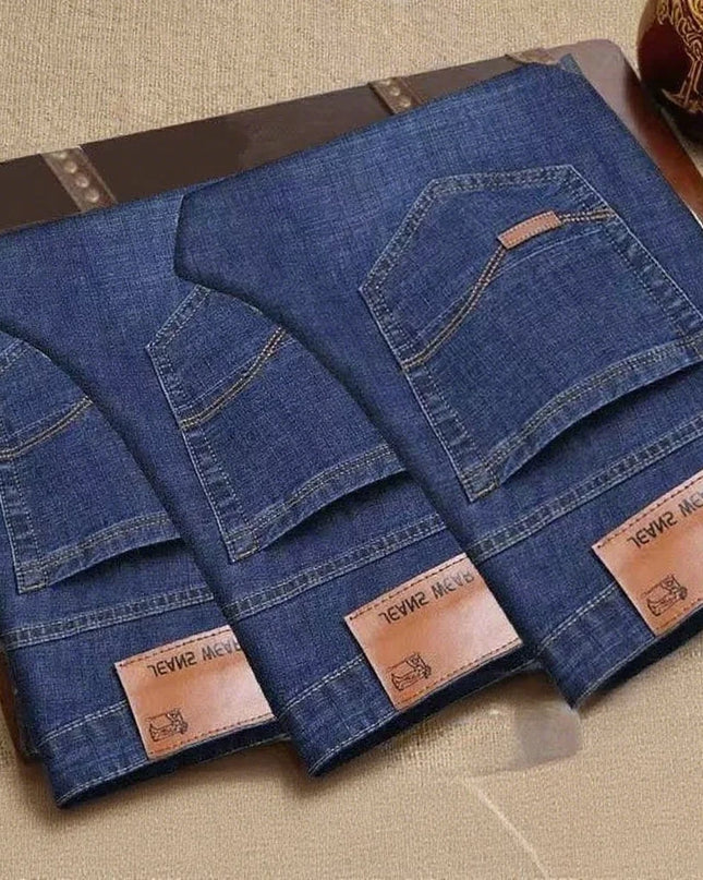 Men's Casual Stretch Slim Jeans - Classic Style Pants