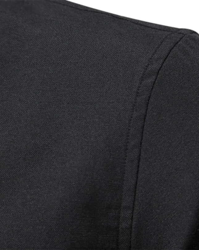 Men's Cotton Blend Oxford Shirt - Long Sleeve Casual Style