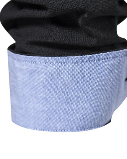 Men's Cotton Blend Oxford Shirt - Long Sleeve Casual Style