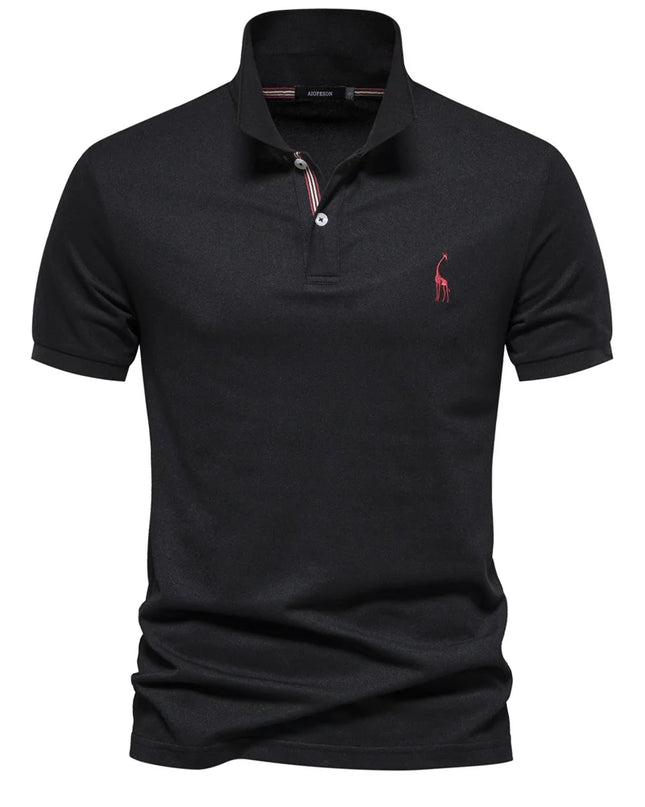 Men's Cotton Polo Shirt - Short Sleeve Casual Summer Style