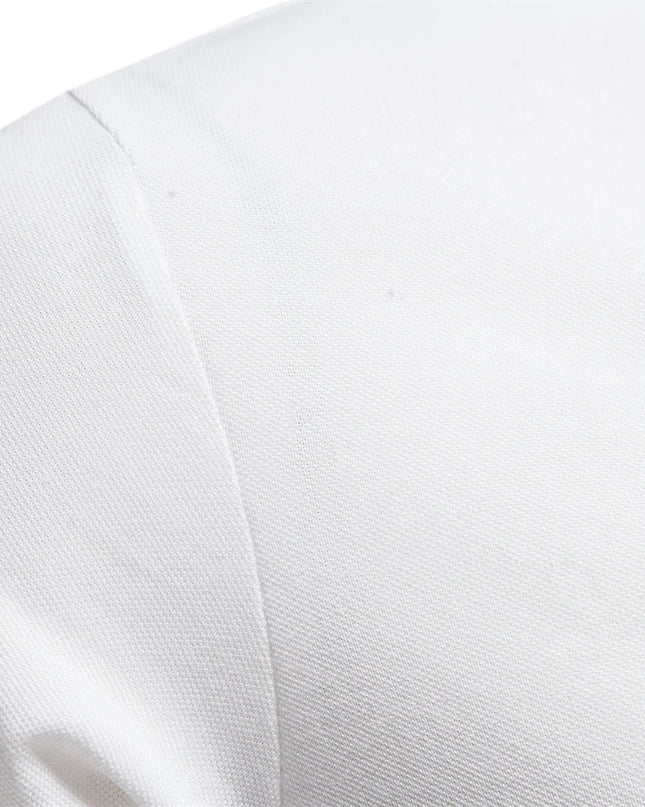 Men's Cotton Polo Shirt - Short Sleeve Casual Summer Style