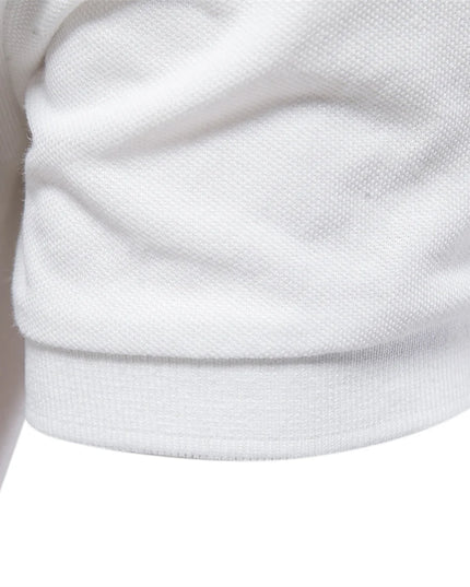 Men's Cotton Polo Shirt - Short Sleeve Casual Summer Style