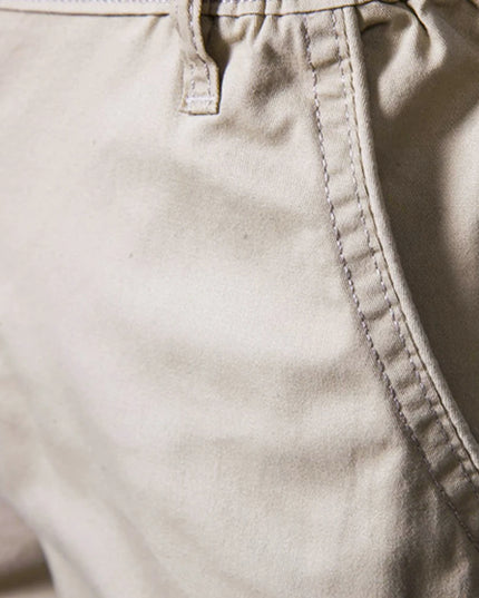 Men's Cotton Shorts - Elastic Waist, Casual Style, 10 Colors