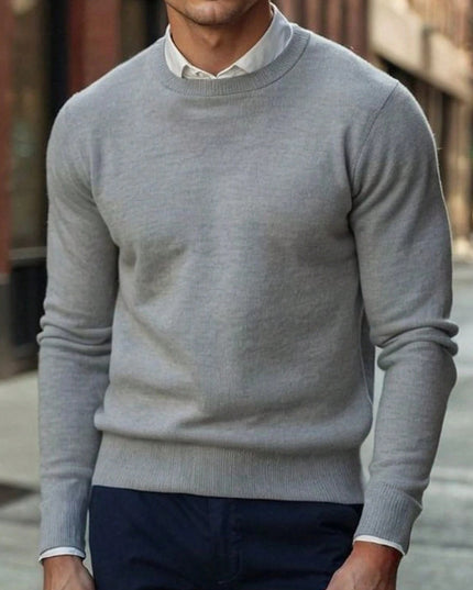 Men's Crewneck Sweater - Ultra-Soft Casual Attire