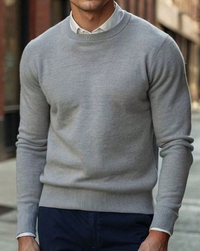 Men's Crewneck Sweater - Ultra-Soft Casual Attire