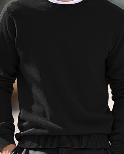 Men's Crewneck Sweater - Ultra-Soft Casual Attire