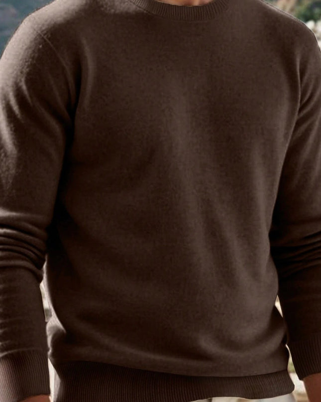Men's Crewneck Sweater - Ultra-Soft Casual Attire