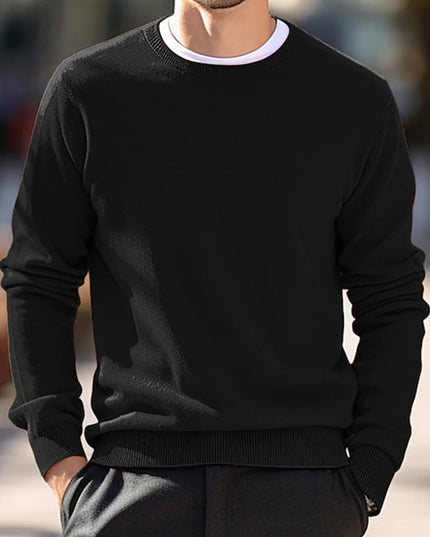 Men's Crewneck Sweater - Ultra-Soft Casual Attire