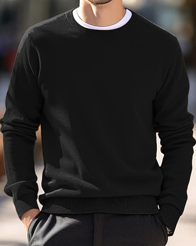Men's Crewneck Sweater - Ultra-Soft Casual Attire