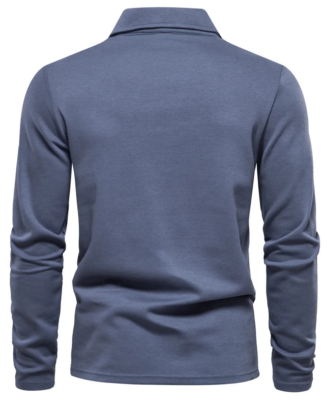 Men's Embroidery Polo Shirt - Casual Luxury Golf Style