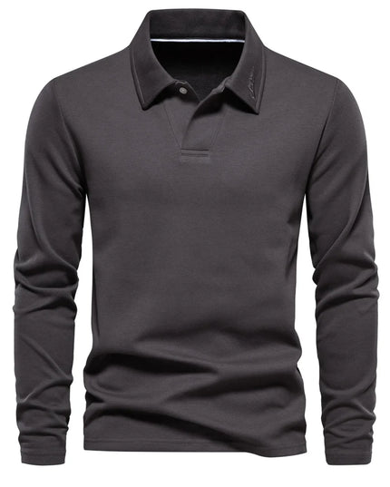 Men's Embroidery Polo Shirt - Casual Luxury Golf Style