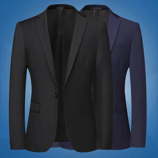Men's Fashion Blazer Jacket - British Style for Work & Events