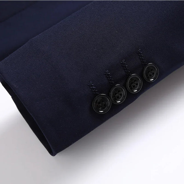 Men's Fashion Blazer Jacket - British Style for Work & Events