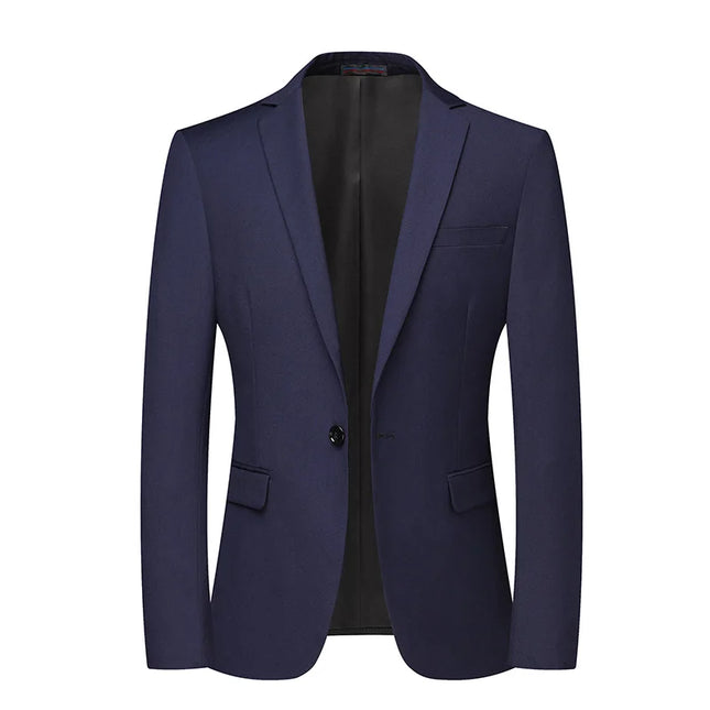 Men's Fashion Blazer Jacket - British Style for Work & Events