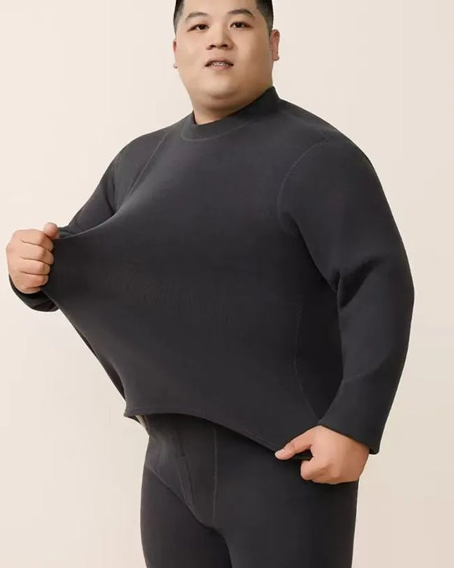Men's Fleece Lined Thermal Underwear Set - Warm Velvet Comfort