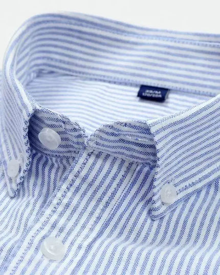 Men’s Formal White Shirt - Long Sleeve Business Pocket Style 5XL