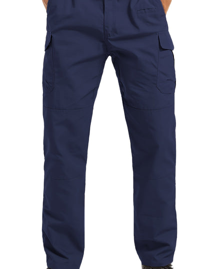 Men's Heavy-Duty Cargo Pants - Rip-Resistant, Multi-Pocket Design