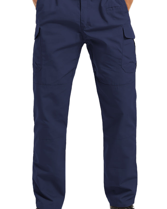 Men's Heavy-Duty Cargo Pants - Rip-Resistant, Multi-Pocket Design