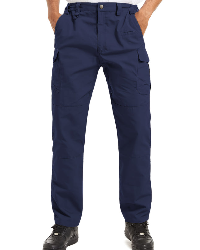 Men's Heavy-Duty Cargo Pants - Rip-Resistant, Multi-Pocket Design