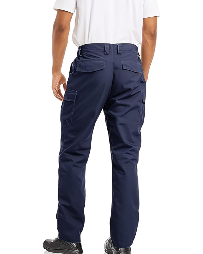 Men's Heavy-Duty Cargo Pants - Rip-Resistant, Multi-Pocket Design