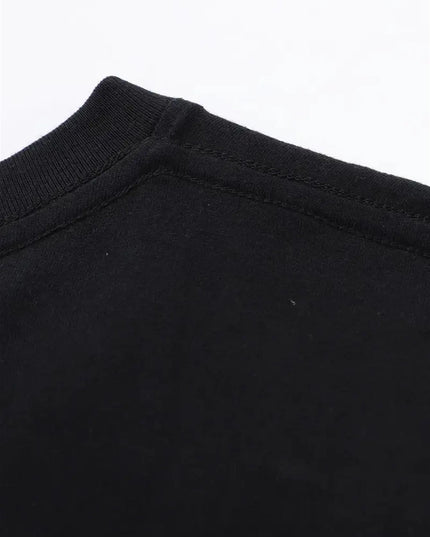 Men's Heavyweight T-Shirt - Charcoal Black, Breathable Cotton Tee