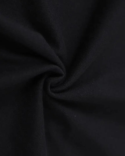 Men's Heavyweight T-Shirt - Charcoal Black, Breathable Cotton Tee