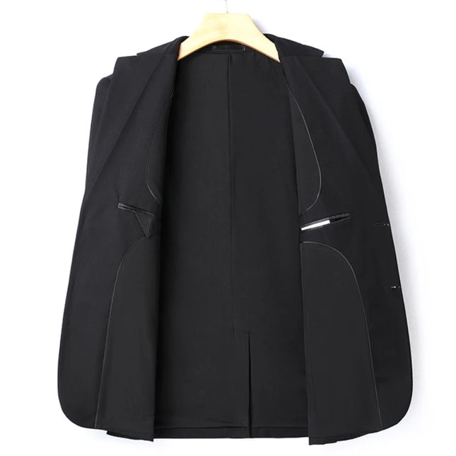 Men's Italian Style Slim Suit - Elegant Blazer and Pants Set