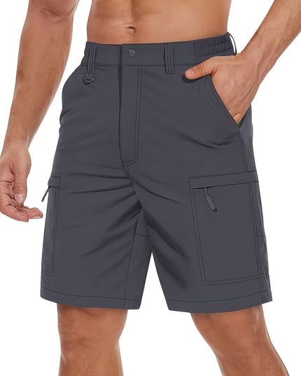 Men's Lightweight Cargo Shorts - Quick Dry & Moisture Wicking