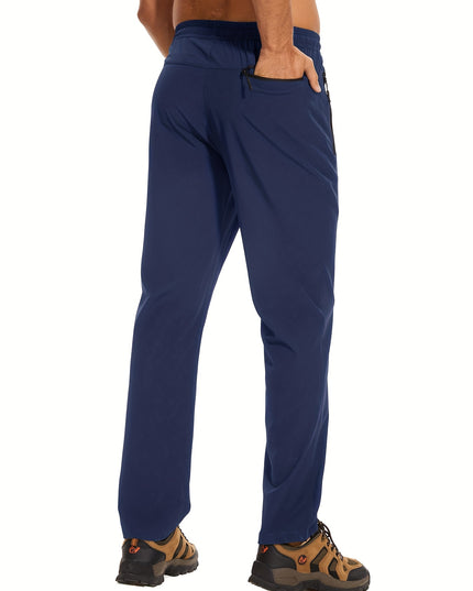 Men's Lightweight Quick-Dry Hiking Pants - Water-Resistant & Breathable