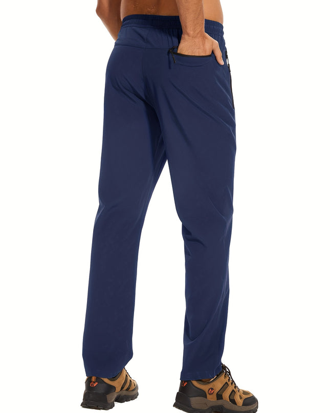 Men's Lightweight Quick-Dry Hiking Pants - Water-Resistant & Breathable